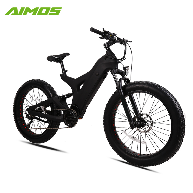 Lightcarbon Enduro Full Suspension Carbon EBIKE - 500w Power