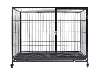 גדול כלב חיצוני גדול עם גג נשימה גוונים של גג נשימות ג מתכת כלוב עבור כלבים גדולים עמיד ועמיד מזג אוויר - Product Image 3