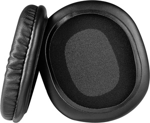 Almohadillas de Repuesto para Auriculares de Proteína Mejorada de Cuero y Espuma de Aislamiento de Ruido, Accesorio para Auriculares DE LA Serie M40x, 1 Unidad - Product Image 3