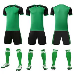 Ensemble d'uniformes de football pour adultes pour étudiants de sexe masculin uniforme d'équipe d'entraînement de compétition sportive impression de maillot de cricket léger pour enfants - Product Image 1