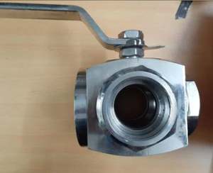 Válvula de Bola de 3 Vías SS - Product Image 2