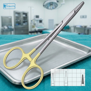 Porte-aiguille en acier inoxydable Webster de qualité supérieure, certifié CE, instrument de chirurgie générale de classe I, vente chaude - Product Image 4