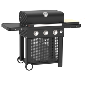 Zone de cuisson spacieuse facile à utiliser, allumage, <span class=keywords><strong>plancha</strong></span> professionnelle autoportante, barbecue à gaz - Product Image 1