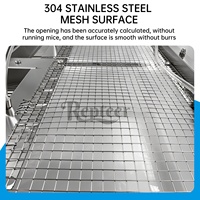 Support suspendu exclusif autoclavable en acier inoxydable pour rongeurs avec plateau en plastique et système d'abreuvement automatique complet – Maisons écologiques pour