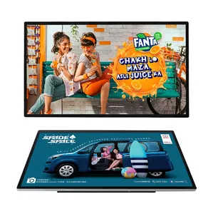 Flexible Impressions Advertise Display 4k Advertising Player Wall Mount Digital Signage