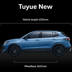 Nuevo SUV Compacto Volkswagen Saic Tharu XR 2025 1.5L/1.5T 300TSI 5 Puertas 5 Asientos Gasolina, Vehículos Económicos de Combustible V-W de China - Product Image 1