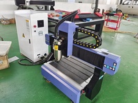 Kleine Desktop Mini Cnc Router Machine Prijs Hobby Cnc Freesmachine. Diy Reclame Cnc Router 6090 Met Roterende