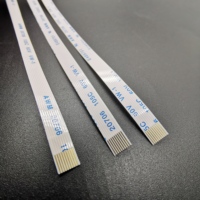 Awm 20706 105C 60v vw-1 9pin 0.5mm 300mm or broches FFC FPC câble de raccordement