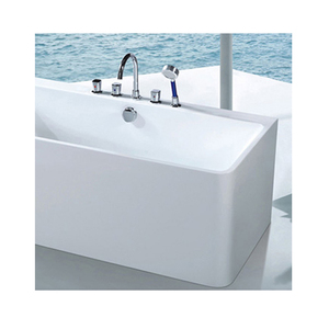 Vente directe d'usine, <span class=keywords><strong>baignoire</strong></span> portable à pieds réglables, design à bord fin, s'adaptant au sol, en vente - Product Image 4