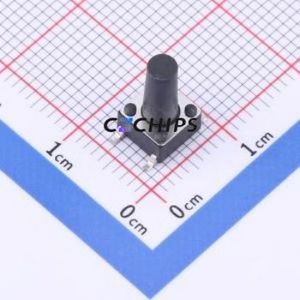 TSD003A11526A Tactile Switch SMD-4P,6x6mm Switch Round Button 2.6N Vertical Mount 6mm - Product Image 1