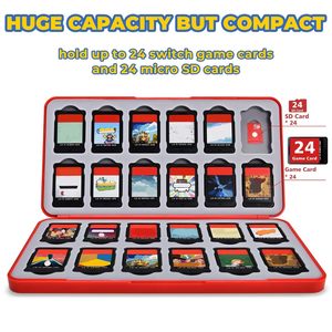 Disponibile - Custodia magnetica per 24 schede di gioco per <span class=keywords><strong>Nintendo</strong></span> <span class=keywords><strong>Switch</strong></span> <span class=keywords><strong>2</strong></span> OLED Lite, in ABS, porta schede di memoria, accessori - Product Image 2
