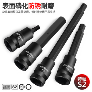 Jeu de douilles Xi Meng 30 pièces Torx Hex Drive 1/2 pouce en oxyde noir pour usage bricolage - Product Image 2