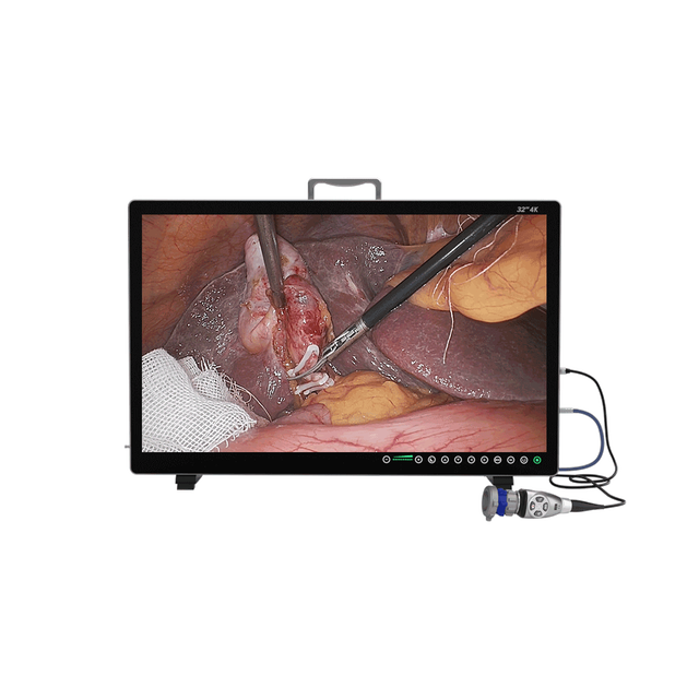 32 Inch 4 in 1 Medical Portable Endoscope Camera for Endoscopy 4K UHD Endoscope Camera System All in One Portable
