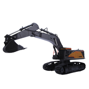 Huina 592 RC Excavator 1:14 Scale Metal Radio Control Diecast Toys con cargador y control remoto incluidos - Product Image 5