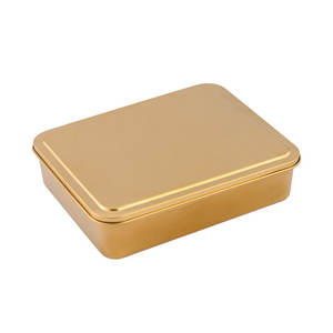 <span class=keywords><strong>Plat</strong></span> à pâtisserie rectangulaire <span class=keywords><strong>plat</strong></span> carré en acier inoxydable 304 avec couvercle, plateau, <span class=keywords><strong>plat</strong></span> à <span class=keywords><strong>tiramisu</strong></span>, <span class=keywords><strong>plat</strong></span> en métal jetable doré et argenté - Product Image 2