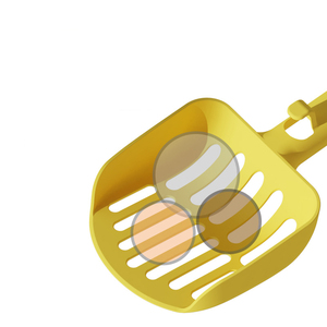 Nouveau Style Durable <span class=keywords><strong>PP</strong></span> matériau grande capacité pelle à litière pour chat à Long manche outils de ramassage de merde pour animaux de compagnie pelle à sable pour chat - Product Image 3