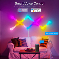 Barre de lumière créative pour bricolage Smart Glide Tuya App LED RGB salle de jeu épissage lumière de jeu murale synchronisation de musique pour la décoration intérieure