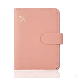 Premium Leather Passport Holder Covers Card Slots Case Pasaporte Carnet Cute Passport Book Cover Holder Certificate Bags