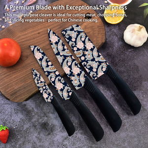 Juego de Cuatro Piezas de Cuchillos Santoku de Cerámica Superafilados, Precio de Fábrica, para Cocina Asiática, Aptos para Lavavajillas, Duraderos, para Ambidiestros - Product Image 2