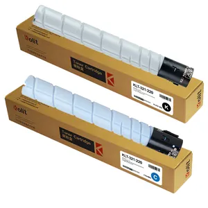 Cartouche de toner d'origine Hotsale Kolit OEM pour Konica Minolta TN-321 220 toner couleur utilisé dans le copieur C224/C364/C284/C221/C281