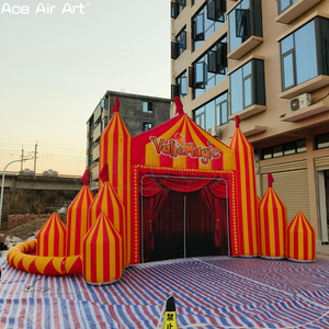 Arco Inflable de Circo para Espectáculos de Carnaval con Tapete de Fondo para Decoración de Eventos Comerciales al Aire Libre - Product Image 5