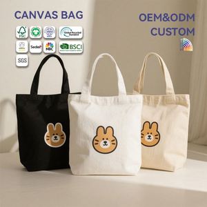 Wholesale Personalized <b>Plain</b> Tote Bag Custom Logo Cotton <b>Canvas</b> Shopping Bag Sublimation Blank <b>Canvas</b> Tote Bags - Product Image 1