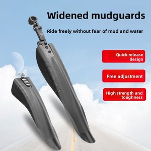 Guardabarros Universal de Alta Calidad con Diseño Envolvente Completo, Impermeable, para Bicicleta, Elimina el Barro, Modelo Flying Fish - Product Image 2