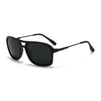 Gafas de Sol Deportivas Retro Europeas Americanas, Montura Completa de Doble Barra, Polarizadas UV400, Unisex para Adultos, Ciclismo, Conducción, Actividades al Aire Libre