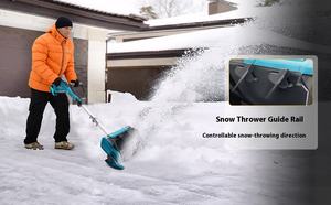 Balayeuse à <span class=keywords><strong>neige</strong></span> industrielle de petite taille universelle, à pousser à la main, pliable, portable, batterie au lithium, moteur sans balais, 21V, garantie 1 an - Product Image 6