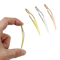 Aiguille d'Interlock en Forme de Diamant pour Resserrement de Locks, Accessoire de Dreadlocks, Sisterlocks et Extensions de Cheveux