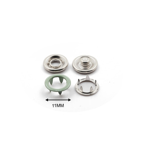 Hot Bán Năm Claw Vòng Kim Loại <span class=keywords><strong>Snap</strong></span> Fastener 9 Mm <span class=keywords><strong>Nickel</strong></span> Mạ Prong <span class=keywords><strong>Snap</strong></span> Nút Cho Bé Áo Sơ Mi Quần Áo - Product Image 3