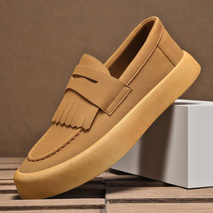 Zapatos para Caminar de Hombre, Talla Grande 39-44, Nuevos, Transpirables, Tejidos, con Punta de Punto, Casuales, Elegantes, a la Moda, de PU, para Primavera/Verano - Product Image 4
