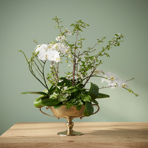<b>Large</b> Aluminium Art Deco Handmade <b>Floor</b> <b>Vase</b> Trophy Flower Urn - Product Image 2
