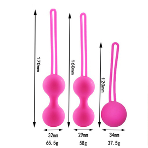 Bola de Kegel de silicona de grado médico para ejercicios del suelo pélvico para mujeres - Product Image 2
