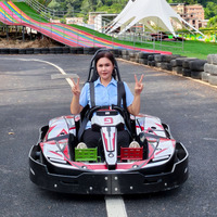 Go Kart Eléctrico de Carreras para Adultos, 72V 20A, Batería LFP, con Freno Hidráulico