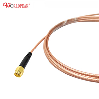 Cable de puente RG316 personalizado chapado en oro SMA macho a macho conector BNC/TNC/N/M/FARKA/MCX/MMCX Cable coaxial