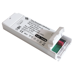 ETL 100-277Vac トライアック調光対応LEDライトランプドライバー 100w ETL調光対応LEDドライバー 12V - Product Image 4