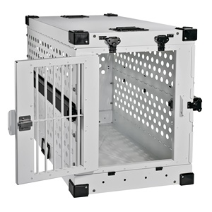 Cage de voyage pliable pour chien de grande taille, en aluminium de haute qualité, avec logo personnalisé, pour berger allemand XL. - Product Image 4