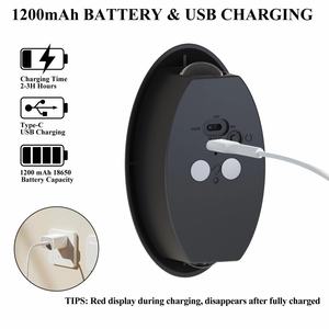 Lampes de nuit LED intelligentes sans fil à détecteur de mouvement rechargeables par USB, lampes murales créatives, lampes de chevet pour la maison - Product Image 2