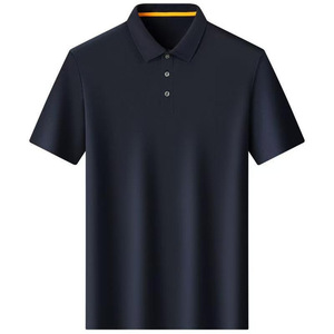 เสื้อโปโลแบบกำหนดเอง สีพื้น โพลีเอสเตอร์ แขนสั้น ชุดยูนิฟอร์มสำหรับใส่ทำงาน สำหรับสวมใส่ในชีวิตประจำวัน สไตล์ธุรกิจ เสื้อโฆษณา - Product Image 4