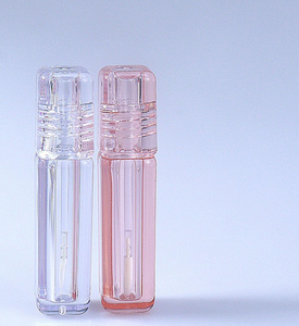 ISMAN - Tubo Transparente Cuadrado <span class=keywords><strong>Rosa</strong></span> para Brillo Labial al por Mayor, con Aplicador Grande, Envase para Brillo Labial - Product Image 6