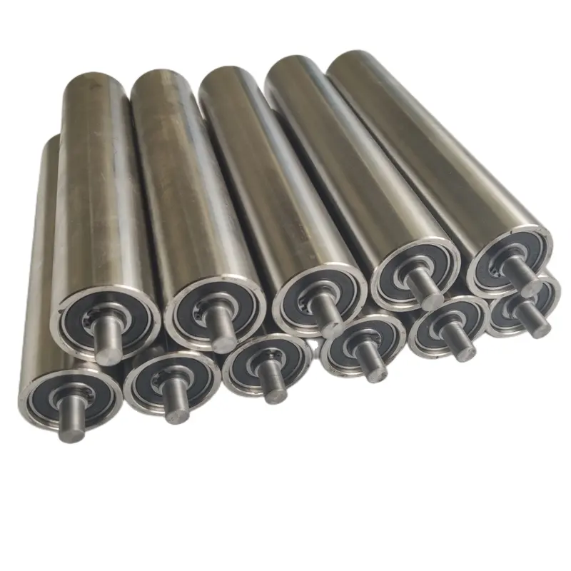 High quality dustproof waterproof carrier stainless steel Roller belt conveyor carrier roller