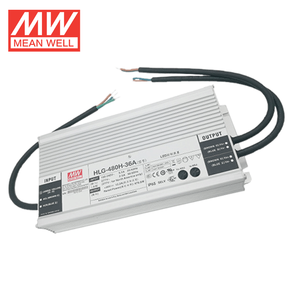 Controlador LED de Corriente Constante y Voltaje Constante Mean Well Serie HLG-480H de 480W, 24V/30V/36V/42V/48V/54V, IP67/IP65, PFC Integrado - Product Image 4