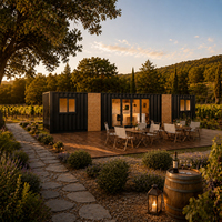 Alojamiento Moderno para Campamentos Mineros, Unidad de Vivienda Prefabricada Premium, Solución de Vivienda Industrial, Apartamento Contenedor C260