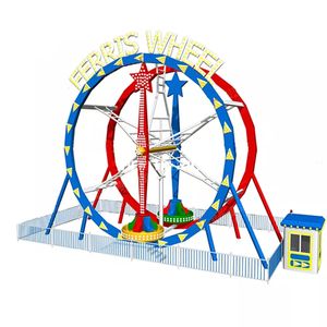 Grande roue extérieure super bon marché pour le parc d'aventure en fibre de verre et métal Ferris Ring Car pour les divertissements forains - Product Image 1