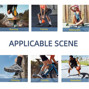 Chaussettes de sport personnalisées en gros pour hommes, épaisses et rembourrées, avec semelle en tissu éponge, pour le basketball, la course et l'entraînement - Product Image 6