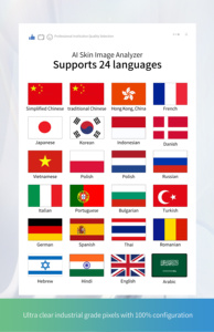 X5pro Nouvelle Machine d'Analyse Cutanée et Capillaire 2-en-1 à IA, 11 Spectres, 24 Langues, pour Salons de Beauté et Spas - Product Image 3