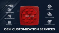 Nouveaux feux arrière LED magnétiques sans fil traditionnels, indice de protection IP67, homologués SAE/DOT, 12 LED, feux de stop, feux de remorquage, feux de signalisation pour fourgonnettes et remorques
