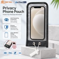 Pochette de sécurité magnétique personnalisée pour téléphone, anti-photographie, sac pour téléphone portable pour événements, conférences, réunions