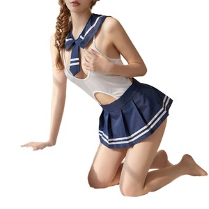 Combinaison scolaire sexy et séduisante de style japonais, ensemble JK pur et passionné inspiré des marines, lingerie. - Product Image 5